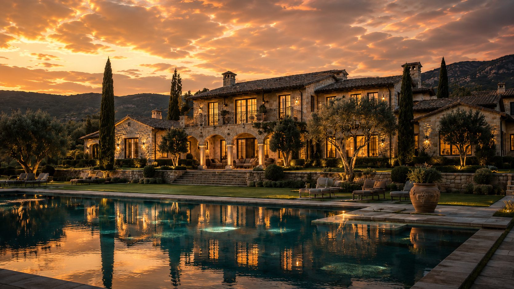 Contemporary private estate or multi-property environment